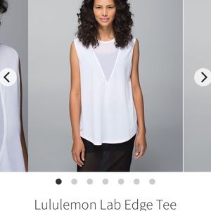 Lululemon Lab Edge Tee size 6